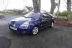 2002 CLIO SPORT 172 BLUE HALF LEATHER