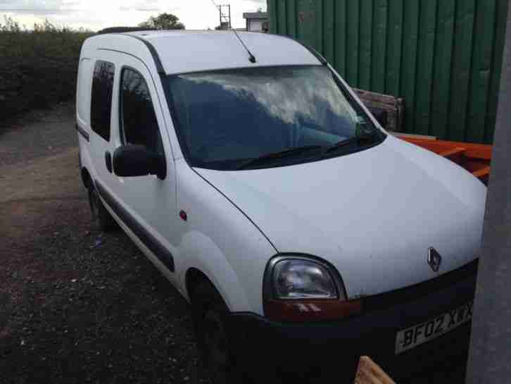 2002 KANGOO 665 1.9D WHITE