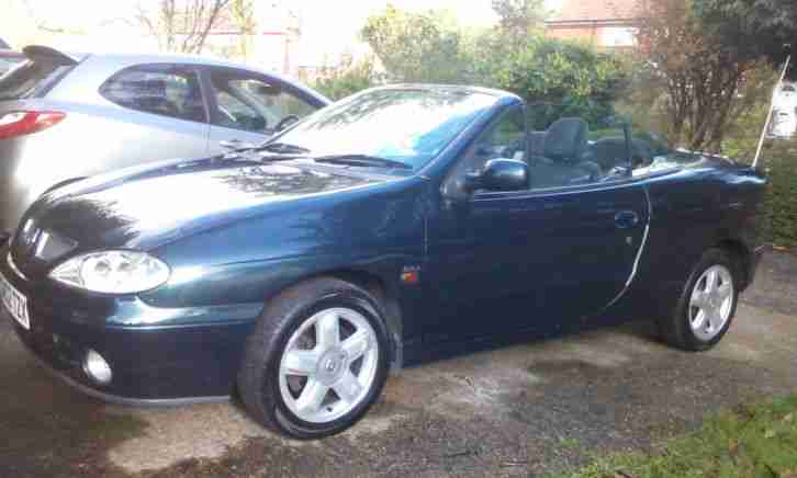 2002 RENAULT MEGANE 16V GREEN