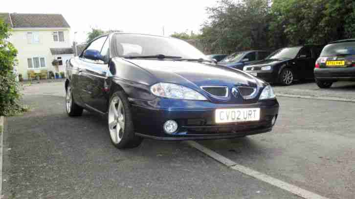 2002 RENAULT MEGANE CAB PRIVIL+ 16V BLUE