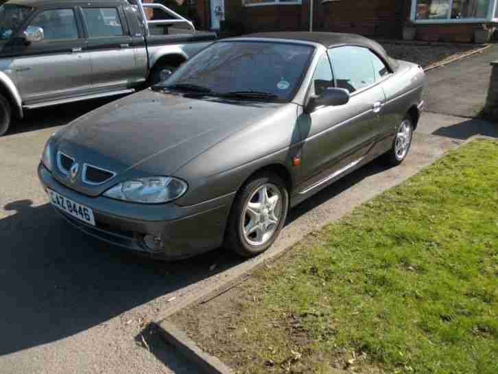 2002 RENAULT MEGANE DYNAMIQUE+ CABRIO GREY