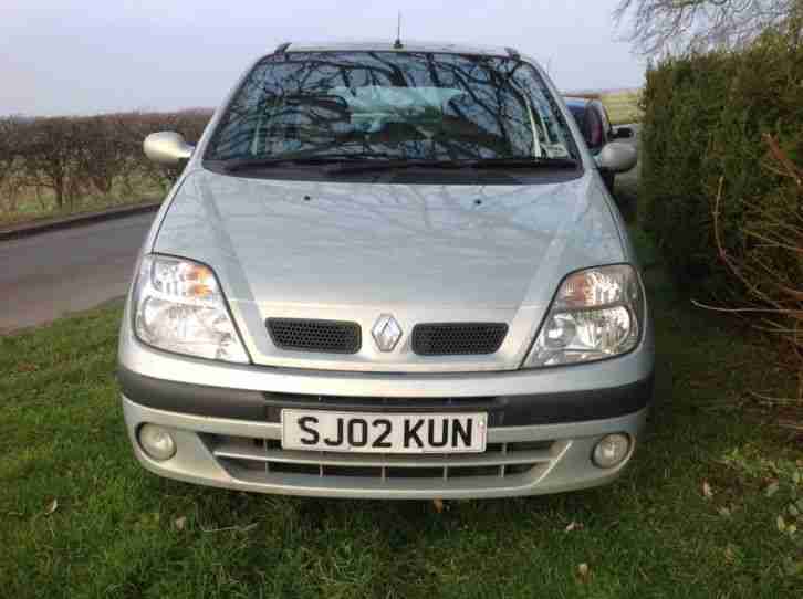 2002 RENAULT MEGANE SCENIC AUTHEN DTI SILVER