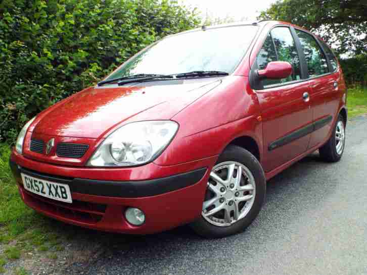 2002 MEGANE SCENIC AUTHENTIQUE RED