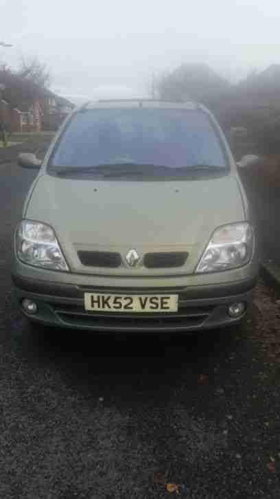 2002 RENAULT MEGANE SCENIC DYNAM+ DCI BEIGE MVP 2002 (diesel)