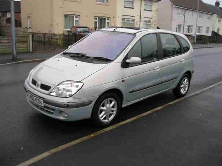 2002 RENAULT MEGANE SCENIC DYNAMIQUE+ SILVER