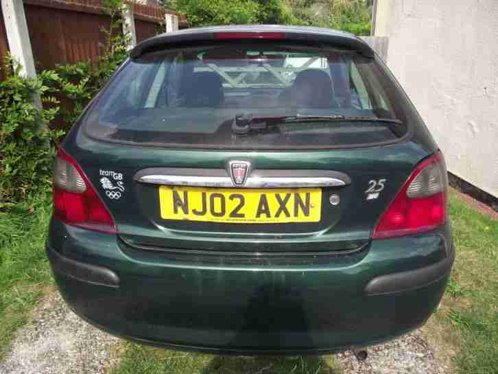 2002 ROVER 25 1.4 3 DOOR UGLY DUCKILING PLENTY OF MOT AND TAX ONE DAY AUCTION