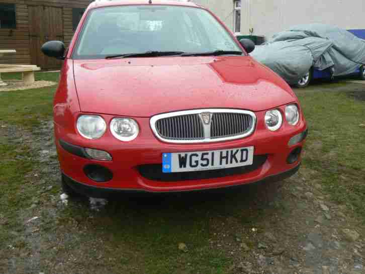 2002 ROVER 25 IE 16V RED