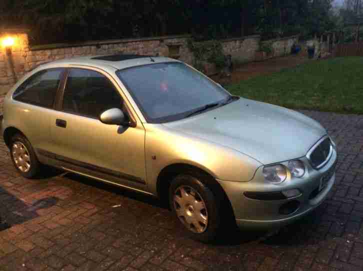 2002 ROVER 25 IL 16V GREEN