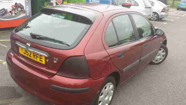 2002 ROVER 25 IL 16V RED