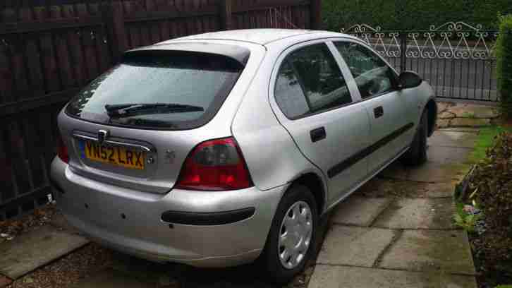 2002 ROVER 25 IL 16V SILVER