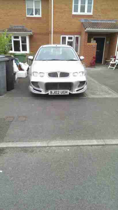 2002 ROVER 25 IMPRESSION 2 SILVER low millage very rare
