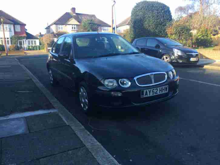 2002 ROVER 25 only 32k millage,12 months mot no advisories fully loaded BARGAIN