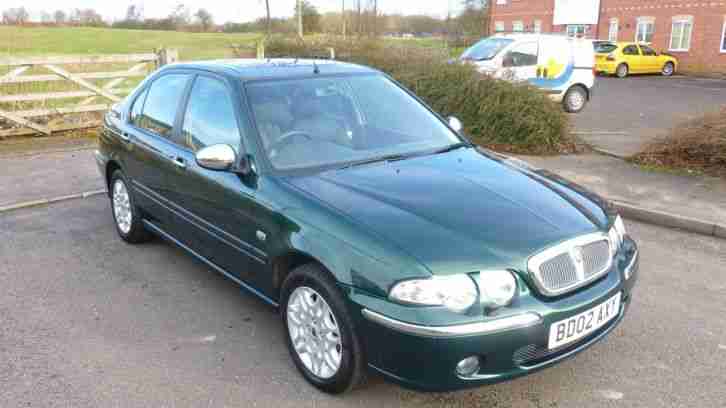 2002 ROVER 45 CONNOISSEUR 16V GREEN