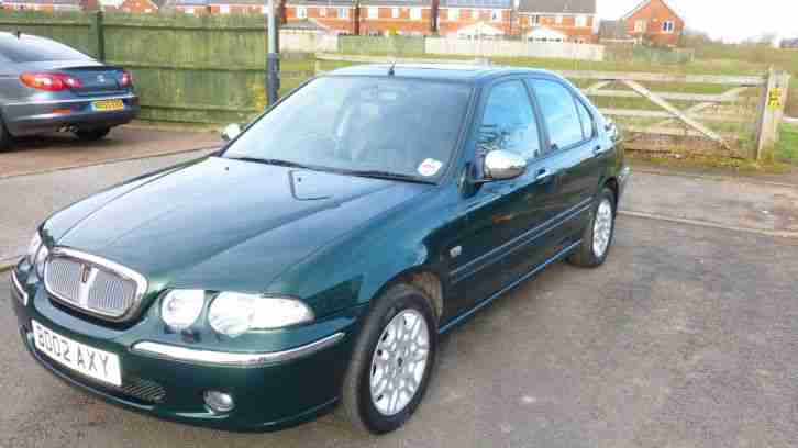 2002 ROVER 45 CONNOISSEUR 16V GREEN