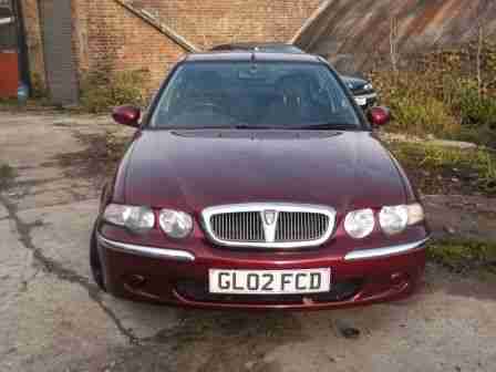 2002 ROVER 45 IMPRESSION 2 RED