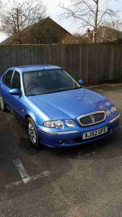 2002 ROVER 45 SPIRIT S BLUE