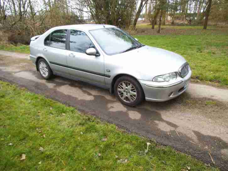 2002 ROVER 45 SPIRIT S SILVER spares or repairs