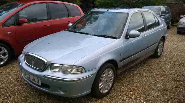 2002 ROVER 45 iXL 1.8i 16V AUTO CVT BLUE