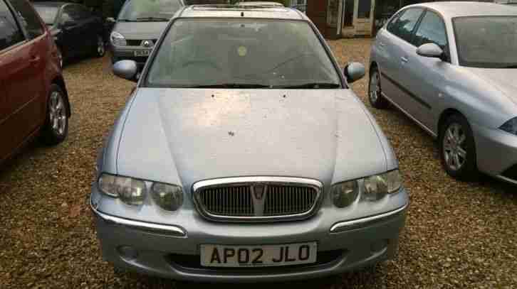 2002 ROVER 45 iXL 1.8i 16V AUTO CVT - BLUE - LOW MILEAGE -
