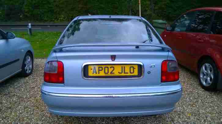 2002 ROVER 45 iXL 1.8i 16V AUTO CVT - BLUE - LOW MILEAGE -