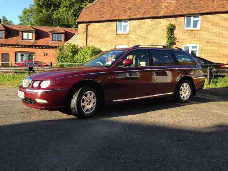 2002 ROVER 75 CLASSIC SE CDT TOURER RED *FULL HISTORY* *TOW BAR*