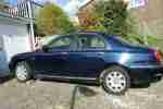 2002 ROVER 75 CLUB BLUE. 73K MILES. MOT MARCH