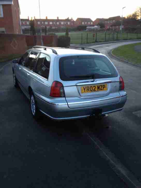 2002 ROVER 75 CLUB CDT TOURER SILVER