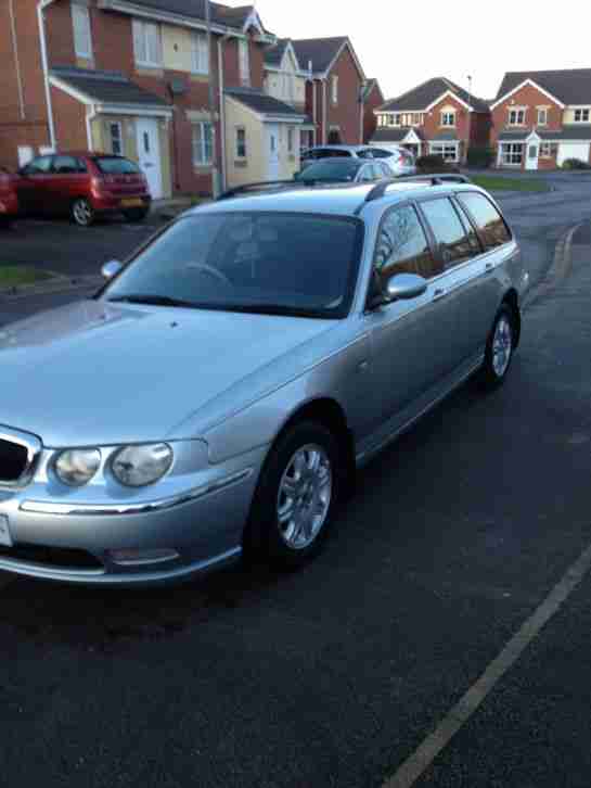 2002 ROVER 75 CLUB CDT TOURER SILVER