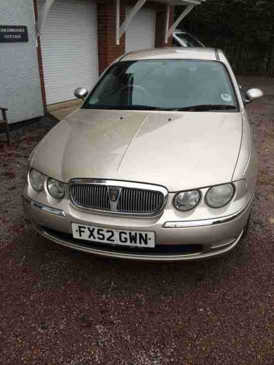 2002 ROVER 75 CLUB ** NO RESERVE **ONLY 74013 MILES*** FULL MOT***