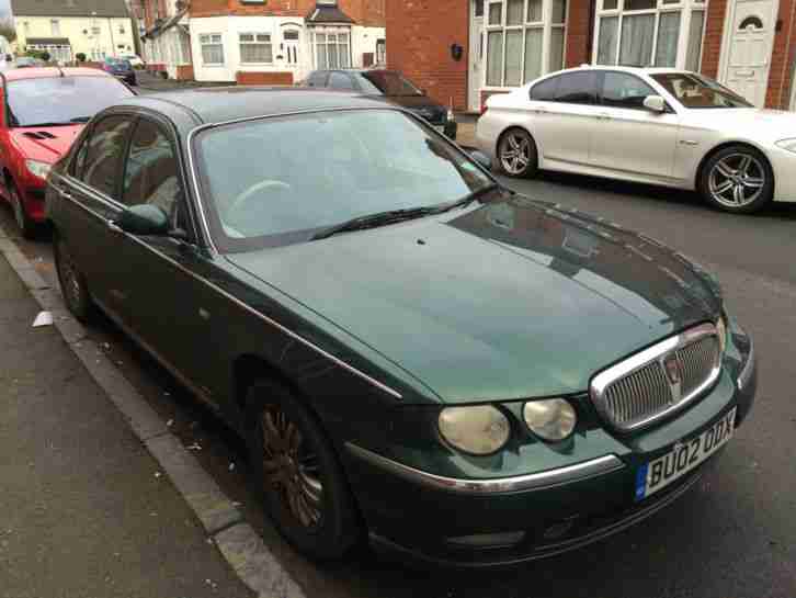 2002 ROVER 75 CLUB SE GREEN, LOW MILLAGE,