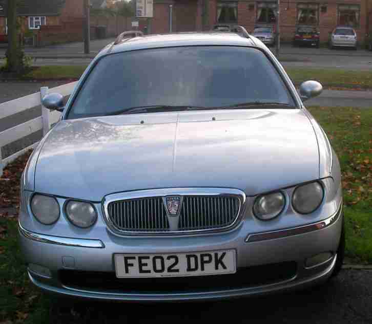 2002 ROVER 75 CLUB TOURER SILVER SPARE OR REPAIRS