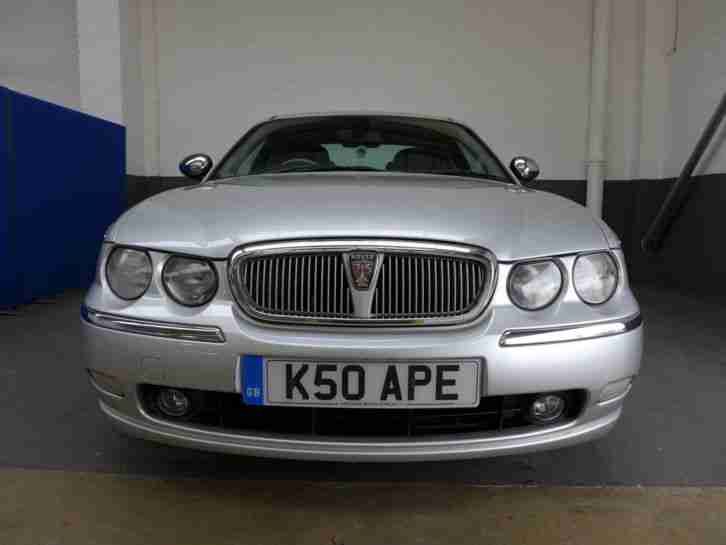 2002 ROVER 75 CONNOISSEUR AUTO SILVER