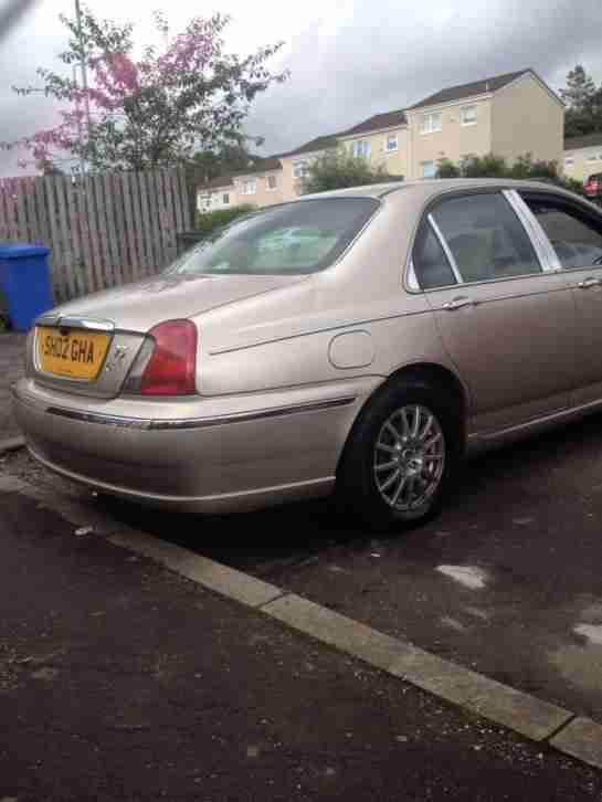 2002 ROVER 75 CONNOISSEUR GOLD giesel mot jan