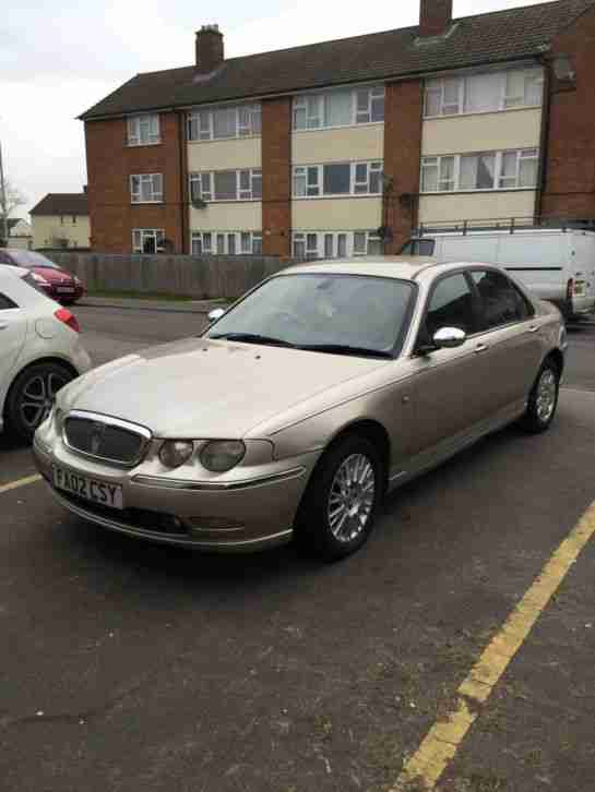 2002 ROVER 75 CONNOISSEUR SE GOLD Good