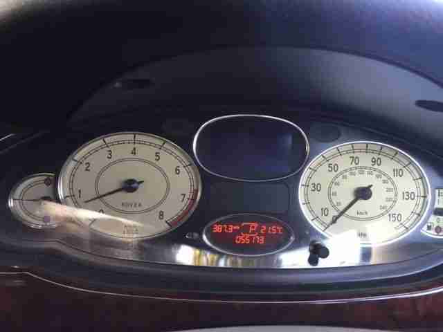 2002 ROVER 75 CONNOISSEUR SE TOURER estate, 55,154 miles