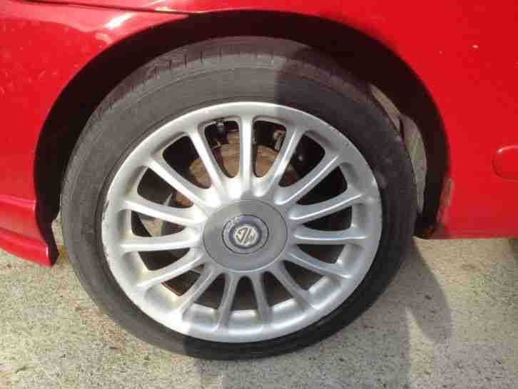 2002 Red MG ZR