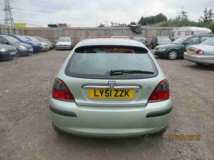 2002 Rover 25 1.4i Impression S Petrol Manual 5 Door Hatchback Green