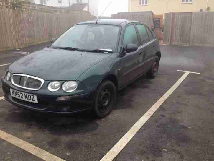 2002 Rover 25 2.0 diesel mot untill nov