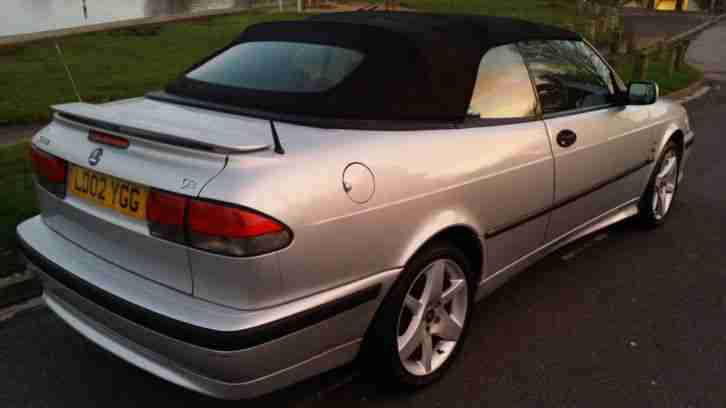 2002 SAAB 9-3 2.0 SE TURBO CONVERTABLE /SAAB S/HISTORY / LONG MOT/