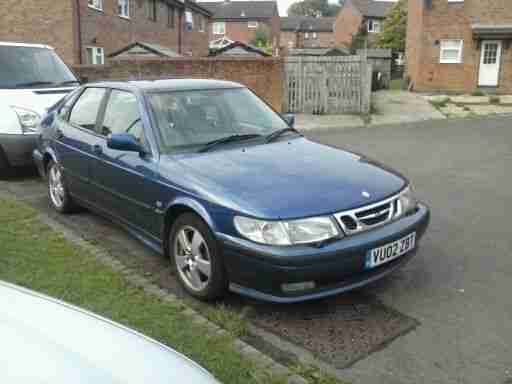 2002 9 3 SE TID BLUE. Tax & MOT'd