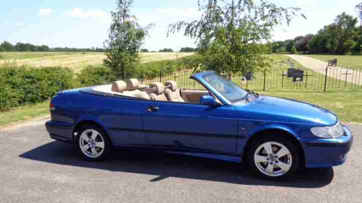 2002 SAAB 9-3 SE TURBO 1LADY OWNER IMMACULATE EXAMPLE LOW MILES