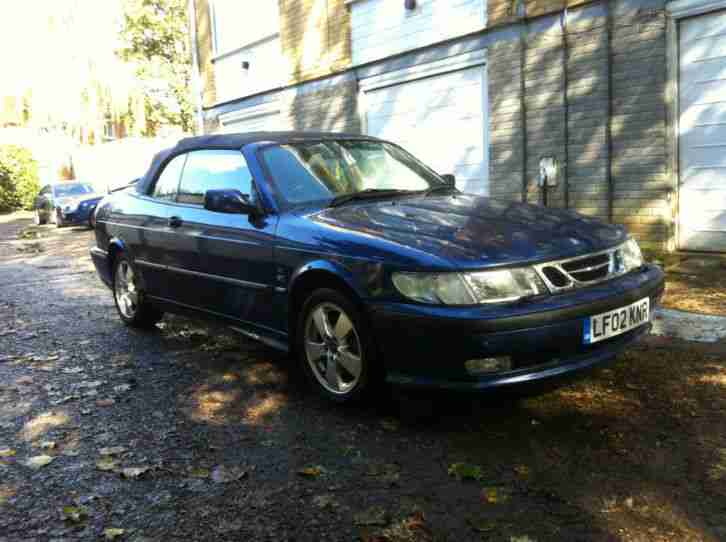 2002 SAAB 9-3 SE TURBO BLUE