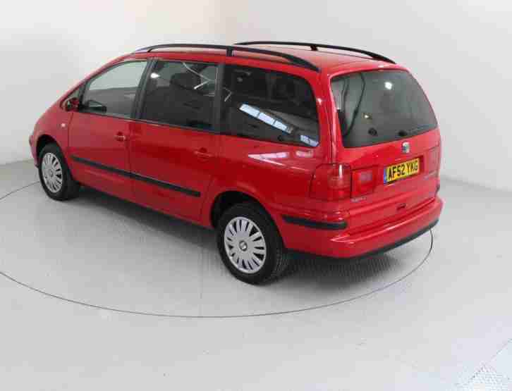 2002 SEAT ALHAMBRA 1.9 TDI PD S 5DR (7 SEAT) MPV DIESEL