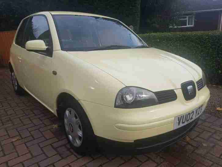 2002 SEAT AROSA 1.0 37,500 MILES, 1 LADY OWNER, FULL SERVICE HISTORY