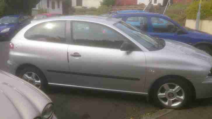 2002 SEAT IBIZA S GREY