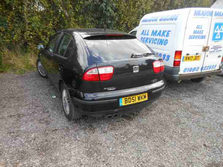 2002 SEAT LEON 20V TURBO CUPRA BLACK px/swap