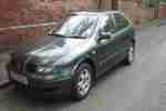 2002 LEON S 16V GREEN MANUAL 5DR Air Con