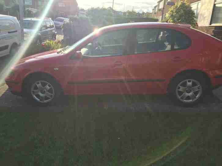2002 SEAT LEON TDI SE RED
