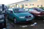 2002 FABIA CLASSIC 8V GREEN CARDS TAKEN