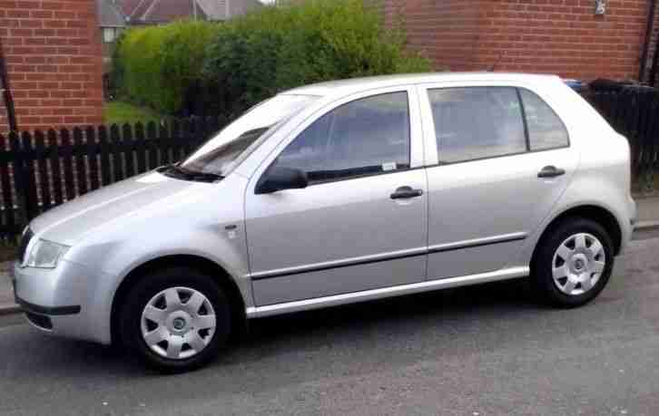 2002 SKODA FABIA CLASSIC 8V SILVER